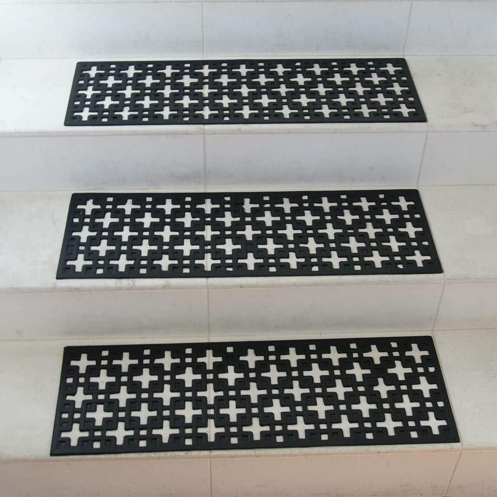 6pc Star Rubber Stair Treads
