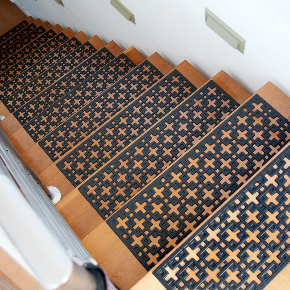 6pc Star Rubber Stair Treads