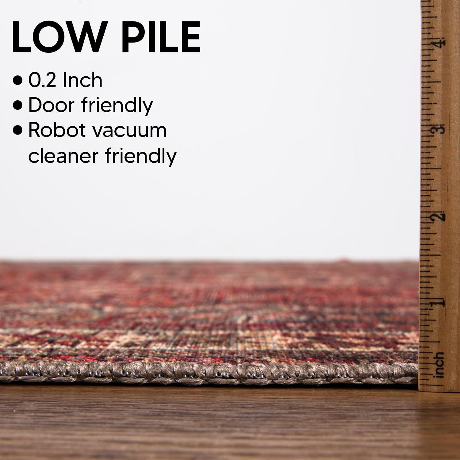 Keen Home Vintage Washable Large Rug