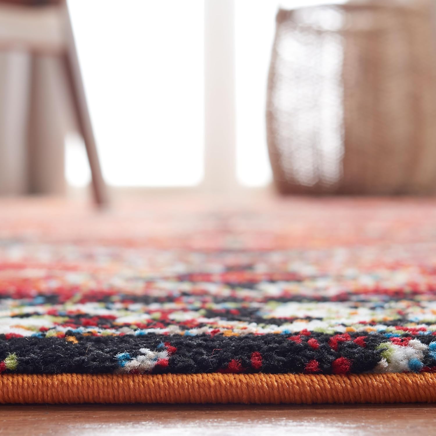 SAFAVIEH Vintage Hamadan Orange Red Rug