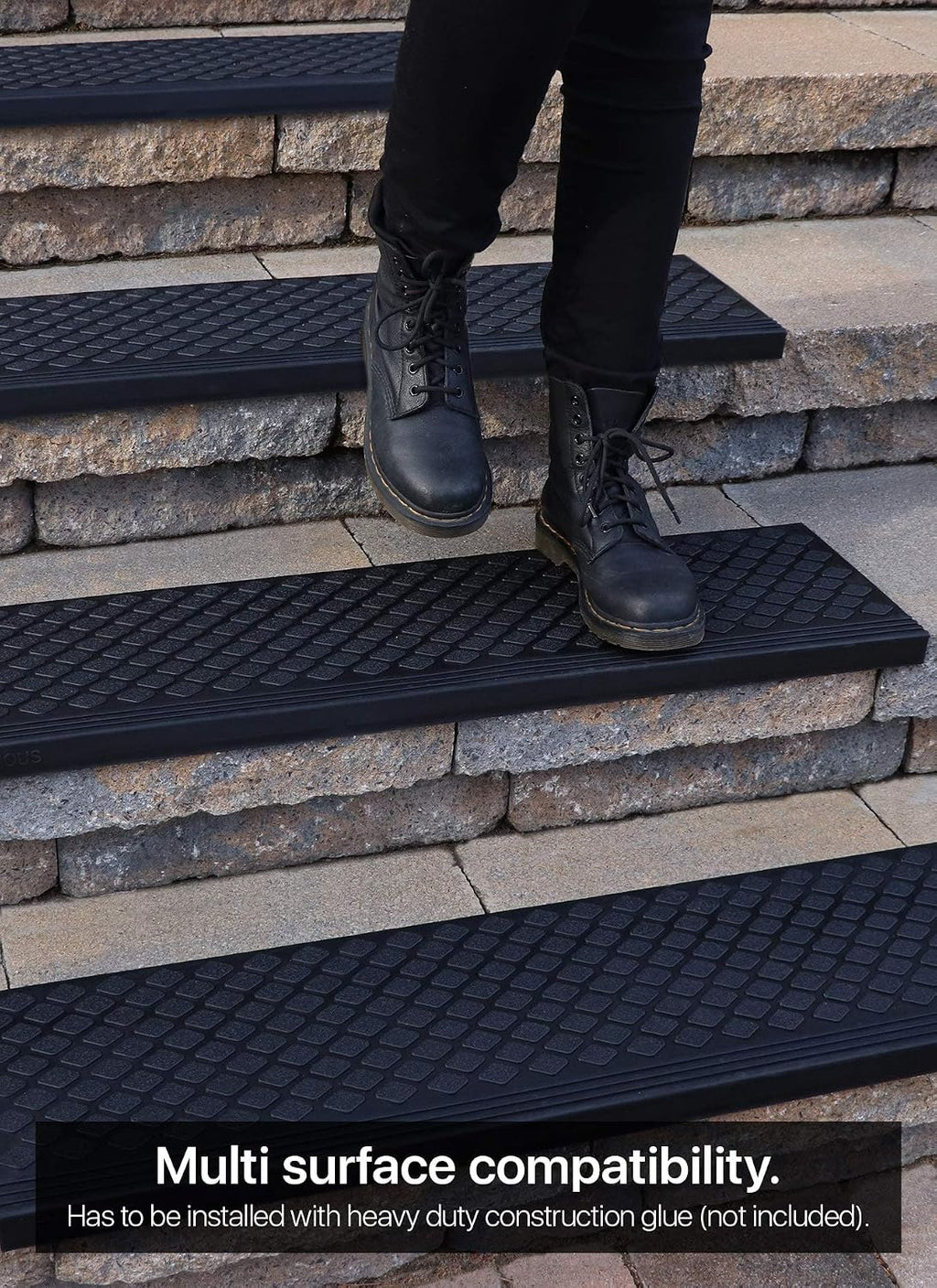 5pc FINEHOUS Rubber Stair Treads