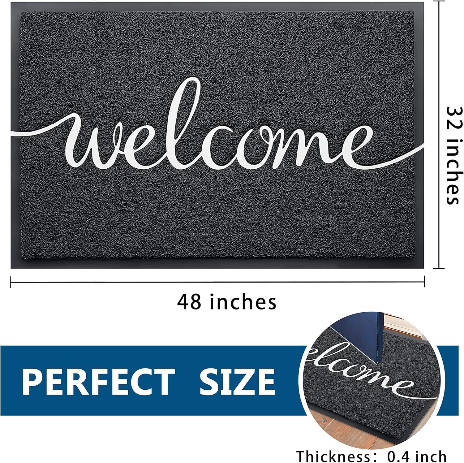 EARTHALL Funny Welcome Doormat