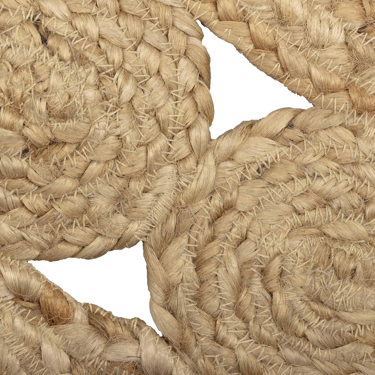6ft VHC Brands Celeste Braided Jute Round Rug