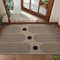 Tangsoo Jute Rainbow Area Rug