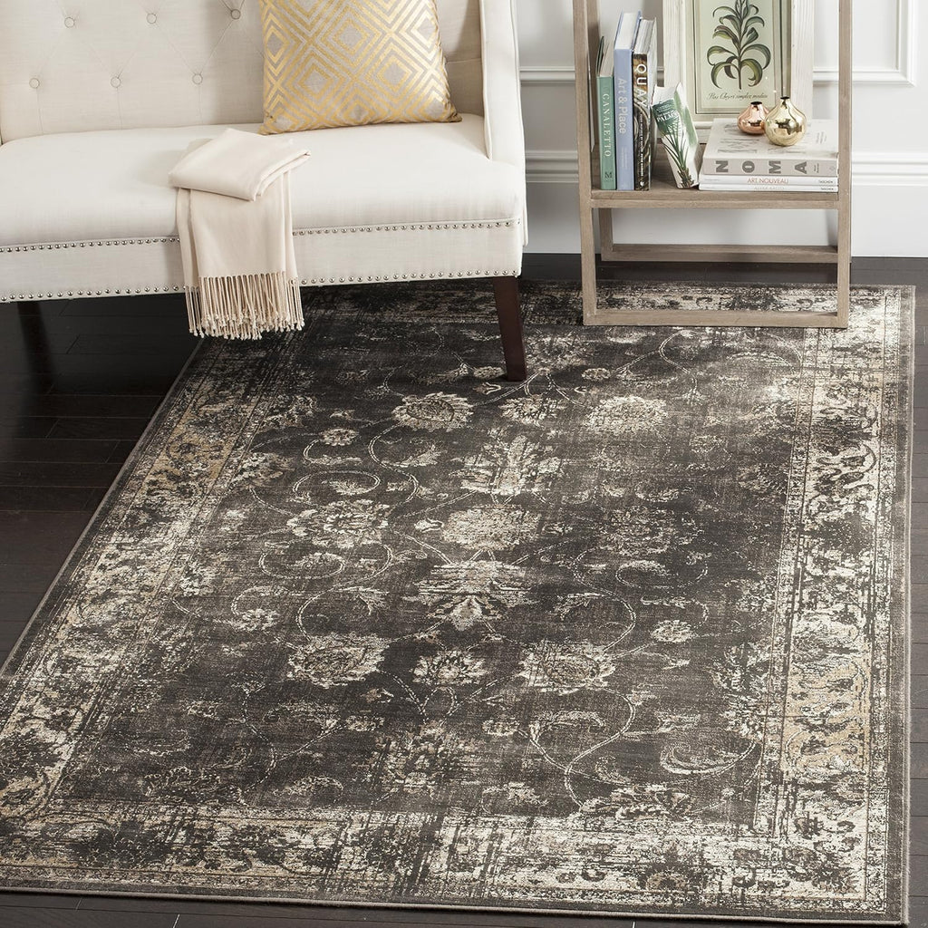 SAFAVIEH Vintage Anthracite Oriental Rug