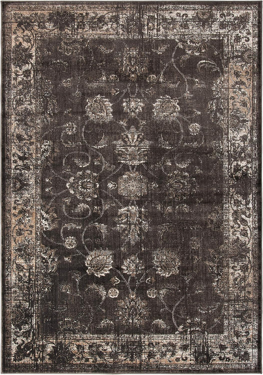 SAFAVIEH Vintage Anthracite Oriental Rug