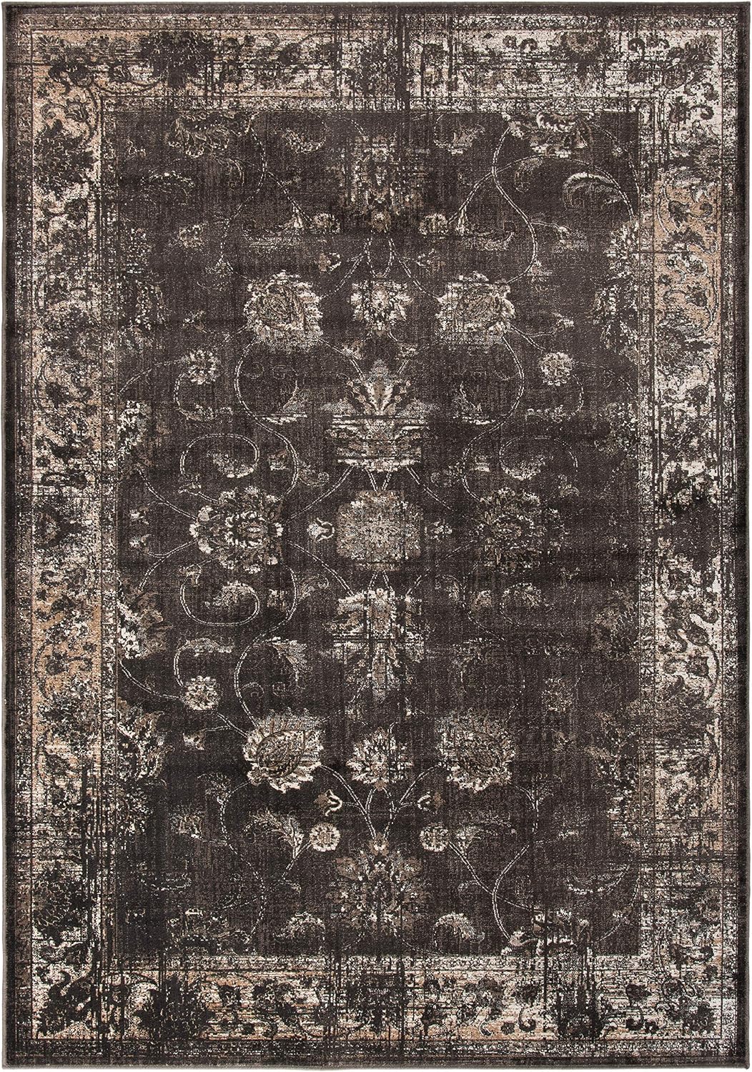 SAFAVIEH Vintage Anthracite Oriental Rug