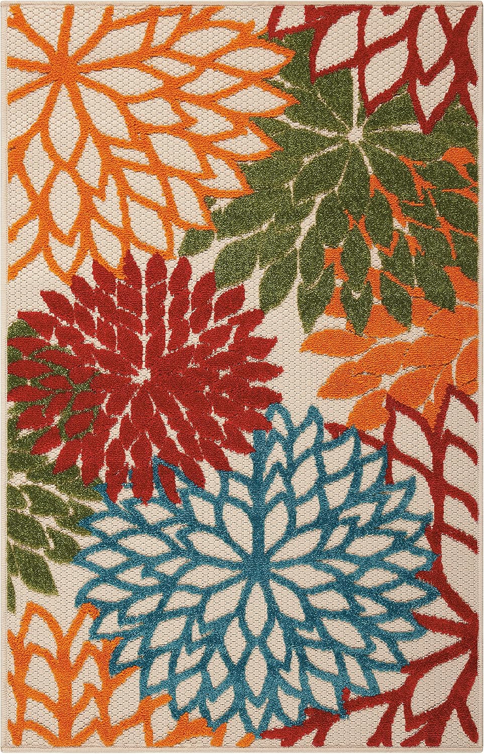 Nourison Aloha Green Area Rug